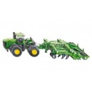 SIKU 1856 TRAKTOR JOHN DEERE 9630 Z ROZRZUTNIKIEM 