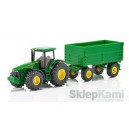 SIKU 1953 TRAKTOR Z PRZYCZEPĄ 
