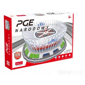 PUZZLE 3D PGE STADION NARODOWY DANTE W WARSZAWIE