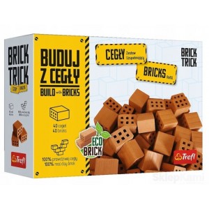 TREFL BRICK TRICK 61554 CEGŁY POŁÓWKI 40 SZT. ECO