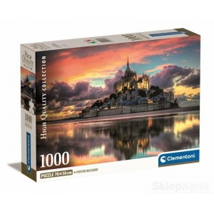 CLEMENTONI 39769 PUZZLE 1000 MONT SAINT-MICHEL