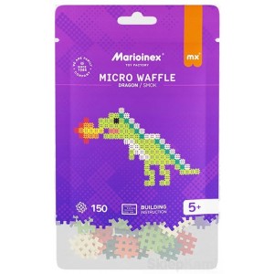 MARIOINEX KLOCKI MICRO WAFLE 150 DINOZAUR 903452