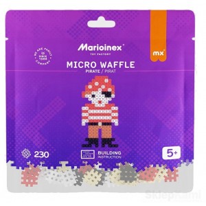 MARIOINEX KLOCKI MICRO WAFLE 230 PIRAT 903018