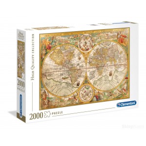 CLEMENTONI 32557 PUZZLE 2000 EL. MAPA STAROŻYTNA