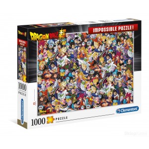 Clementoni 39489 PUZZLE 1000 IMPOSSIBLE DRAGON BALL
