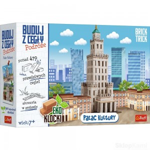 TREFL BRICK TRICK 61546 PAŁAC KULTURY BUDUJ CEGŁY EKO