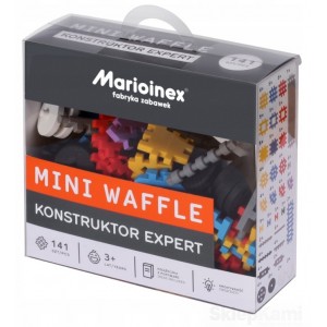 MARIOINEX KLOCKI MINI WAFLE EXPERT KONSTRUKTOR 141   904053