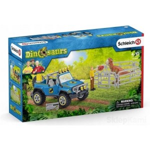 SCHLEICH 41464 SAMOCHÓD TERENOWY Z OPIEKUNEM