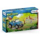 SCHLEICH 41464 SAMOCHÓD TERENOWY Z OPIEKUNEM