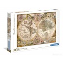 CLEMENTONI 33531 PUZZLE 3000 STARA MAPA ŚWIATA