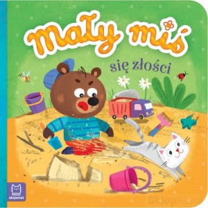 MAŁY MIŚ SIĘ ZŁOŚCI DUŻY FORMAT AKSJOMAT