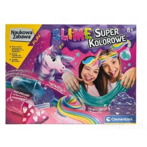 CLEMENTONI 50636 SUPER KOLOROWE SLIME GLUTY