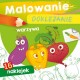 MALOWANIE DOKLEJANIE WARZYWA MALOWANKA