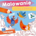 MALOWANIE DOKLEJANIE PTAKI MALOWANKA