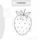 MALOWANIE DOKLEJANIE OWOCE MALOWANKA