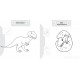 MALOWANIE DOKLEJANIE DINOZAURY MALOWANKA NAKLEJKI
