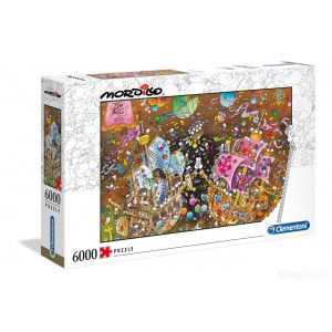 CLEMENTONI 36527 PUZZLE 6000 EL. MORDILLO THE KISS