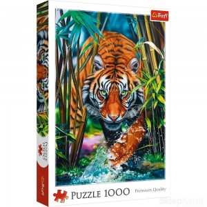 TREFL 10528 PUZZLE 1000 DRAPIEŻNY TYGRYS