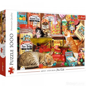 TREFL 10630 PUZZLE 1000 KOCIE SŁODKOŚCI