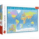 TREFL 27099 PUZZLE 2000 MAPA POLITYCZNA ŚWIATA