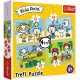 TREFL 34372 PUZZLE 4w1 DZIEŃ KICI KOCI