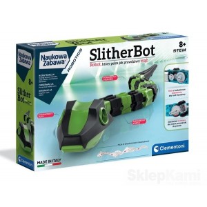 CLEMENTONI 50686 SLITHERBOT ROBOT WĄŻ PEŁZAJĄCY