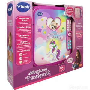 VTECH 61243 MAGICZNY PAMIĘTNIK NA HASŁO KOD