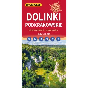 MAPA DOLINKI PODKRAKOWSKIE 1:25 000 COMPASS