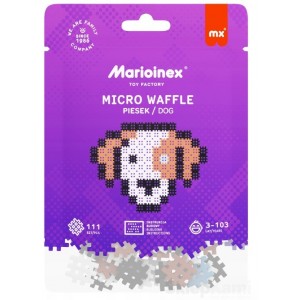 MARIOINEX 905869 KLOCKI MICRO WAFLE 111 SZT. PIESEK