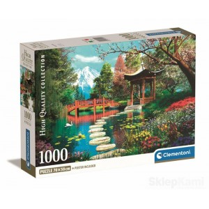 CLEMENTONI 39910 PUZZLE 1000 GARDEN OGRODY FUJI