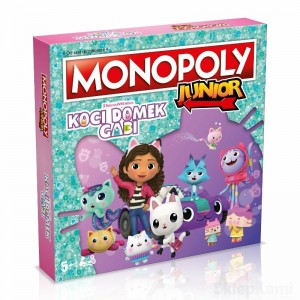 GRA MONOPOLY JUNIOR DREAM WORKS KOCI DOMEK GABI WINNING MOVES