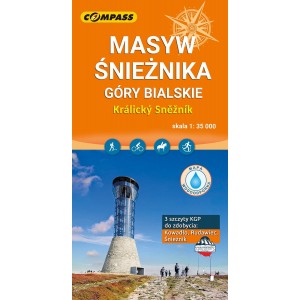 MAPA MASYW ŚNIEŻNIKA GÓRY BIALSKIE 1:35 000 LAMINOWANA