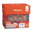 MARIOINEX 906279 KLOCKI MINI WAFLE REMIZA STRAŻACKA 280 EL.