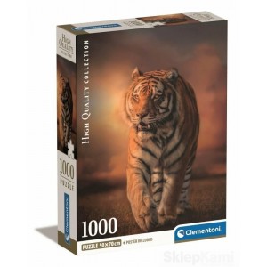 CLEMENTONI 39773 PUZZLE 1000 EL. TYGRYS TIGER