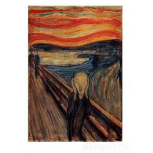 CLEMENTONI 39791 PUZZLE 1000 EL. KRZYK MUSEUM MUNCH