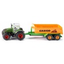 SIKU 1989 TRAKTOR FENDT Z PODNOŚNIKIEM 1:50
