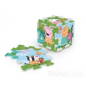 TREFL 61612 PUZZLE PIANKOWE PUZZLOPIANKA UKŁADANKA ŚWINKA PEPPA PIG