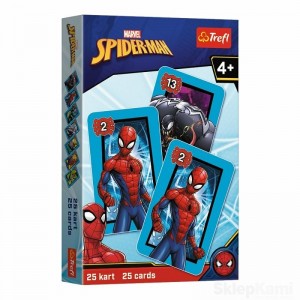 TREFL 08498 KARTY PIOTRUŚ DO GRY SPIDERMAN MARVEL