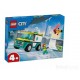 LEGO CITY 60403 KARETKA I SNOWBOARDZISTA