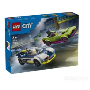 LEGO CITY 60415 POŚCIG RADIOWOZU ZA MUSCLE CAREM