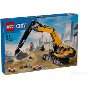 LEGO CITY 60420 ŻÓŁTA KOPARKA