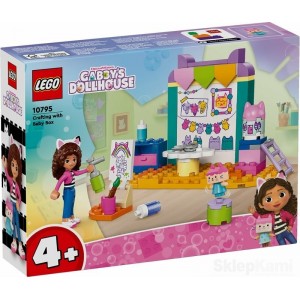 LEGO 10795 GABBY'S DOLLHOUSE PRACE RĘCZNE Z TEKTURZĄTKIEM GABI