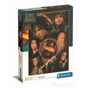 CLEMENTONI 39737 PUZZLE 1000 EL. THE LORD OF THE RINGS WŁADCA PIERŚCIENI