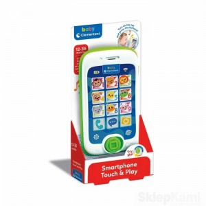 CLEMENTONI 17946 BABY SMARTFON DOTYKOWY TOUCH & PLAY