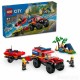 LEGO CITY 60412 TERENOWY WÓZ STRAŻACKI Z ŁODZIĄ