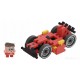 MARIOINEX 906255 MINI WAFLE 50 EL. AUTKO WYŚCIGOWE CZERWONE RED RACE CAR