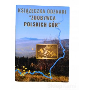 KSIĄŻECZKA ODZNAKI ZDOBYWCA POLSKICH GÓR KORONA GÓR POLSKICH NOWE WYDANIE