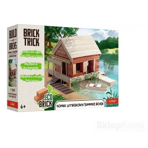 TREFL BRICK TRICK 62025 DOMEK LETNISKOWY M EKO BUDUJ Z CEGŁY CERAMICZNE