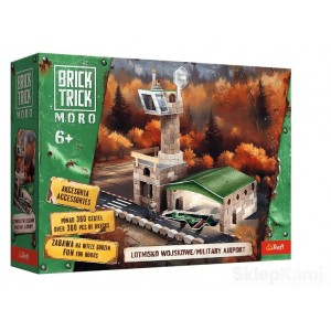 TREFL BRICK TRICK 62050 MORO LOTNISKO WOJSKOWE XL EKO BUDUJ Z CEGŁY