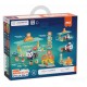 MARIOINEX 906996 MINI WAFLE CITY STACJA PALIW 148 EL.